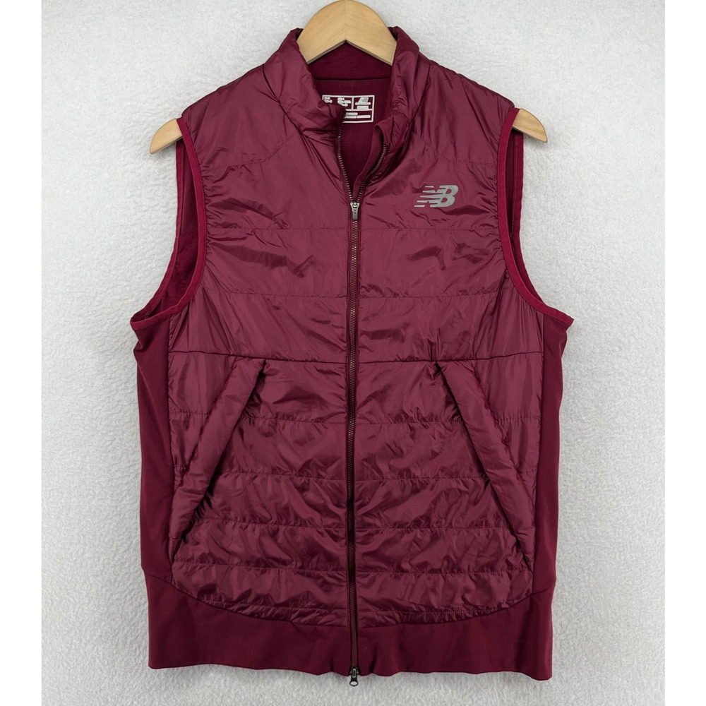 New Balance Maroon Men's Vest